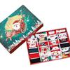 Advent Sock Calendar Christmas Countdown Funny 24-Day Cute Printed Festive Sock Calendar For Adults Teens Men Women Holiday