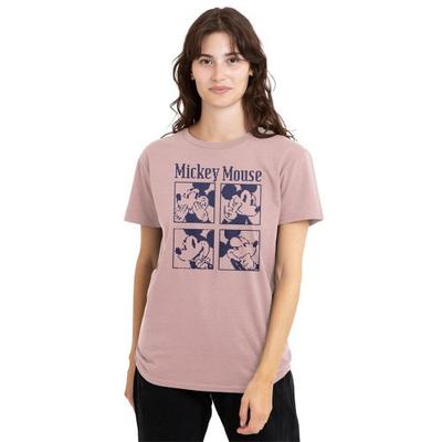 Womens/Ladies Mickey Mouse Pixelated T-Shirt
