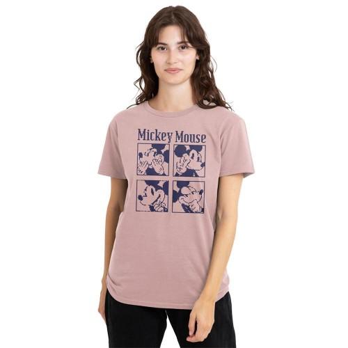 Disney Womens/Ladies Mickey Mouse Pixelated T-Shirt
