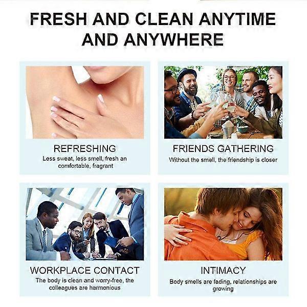 Antiperspirant Deodorant, Long-lasting Fragrance, Body Odor Remover, and Armpit Odor Removal Cream.