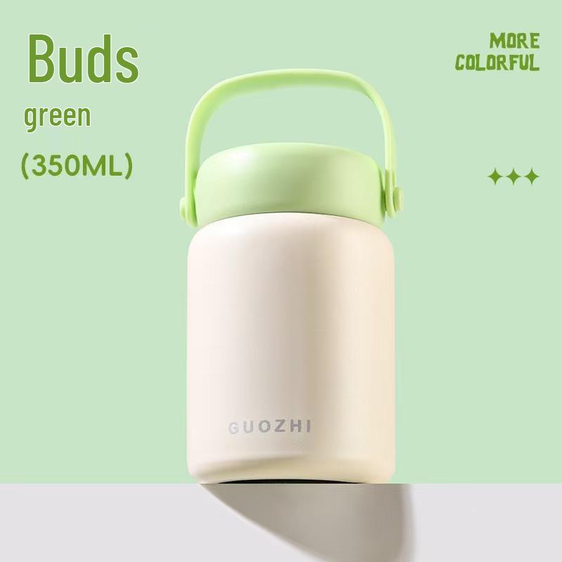 Stainless Steel Insulated Pocket Thermos: Fresh Color Tea & Water Cup for Office or School Use