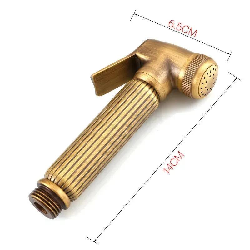 Antique Toilet bidet sprayer Brass Bidets Wall Mounted Hand Shower Head Bathroom sprayer shower bidet
