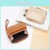 Ladies Short Wallet With Pu Material And Antitheft Design For Daily Use