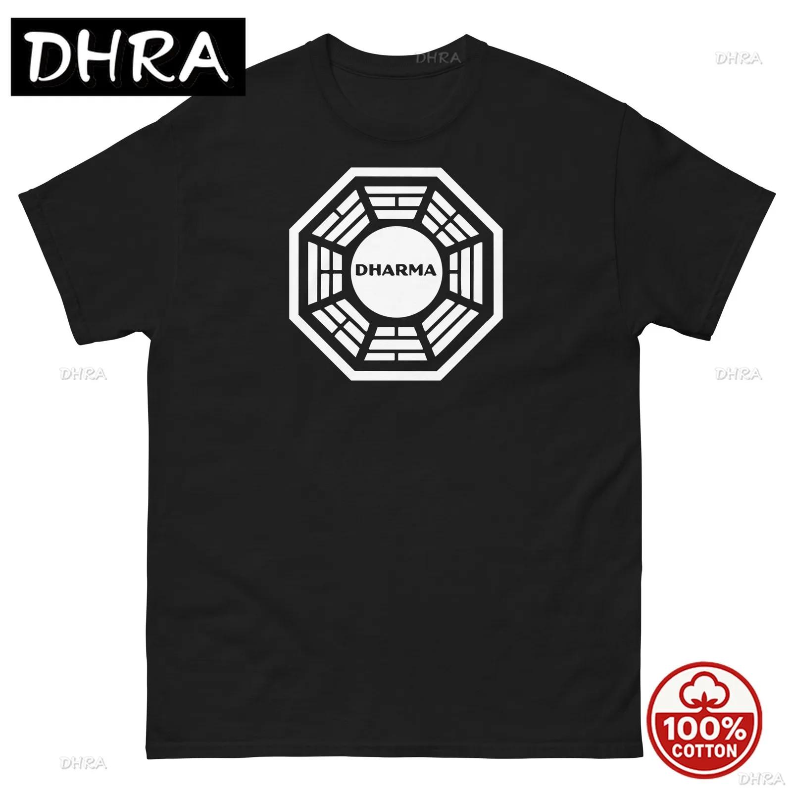 Dharma Initiative Graphic T Shirt Unisex Classic Tee Creative Design for Unisex T Shirts Aesthetic Y2K Hip Hop Classic Cool Boho S