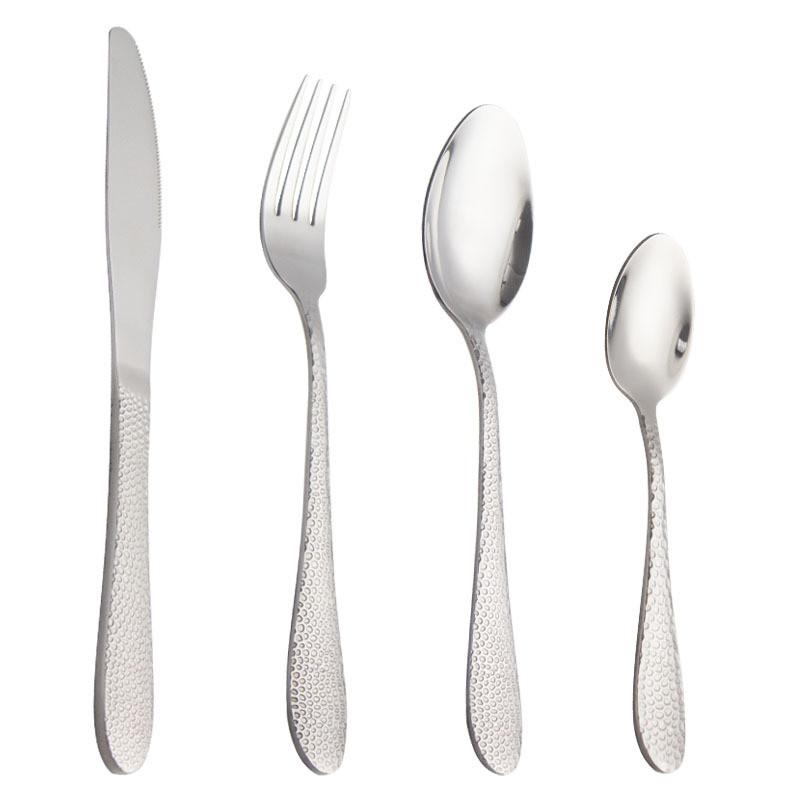 

Fashionable Light Luxury Stainless Steel Dinnerware Set For Upscale Dining Experiences