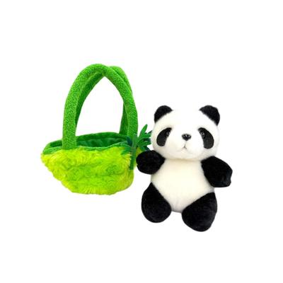 Cute Sales Plush Toy Outing Series Panda Sitting B0044