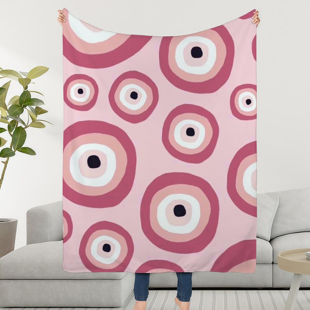 Blanket Eye Throw Super Evil Cosy Plush Living Room Color Sofa Couch Childish Birthday Gifts