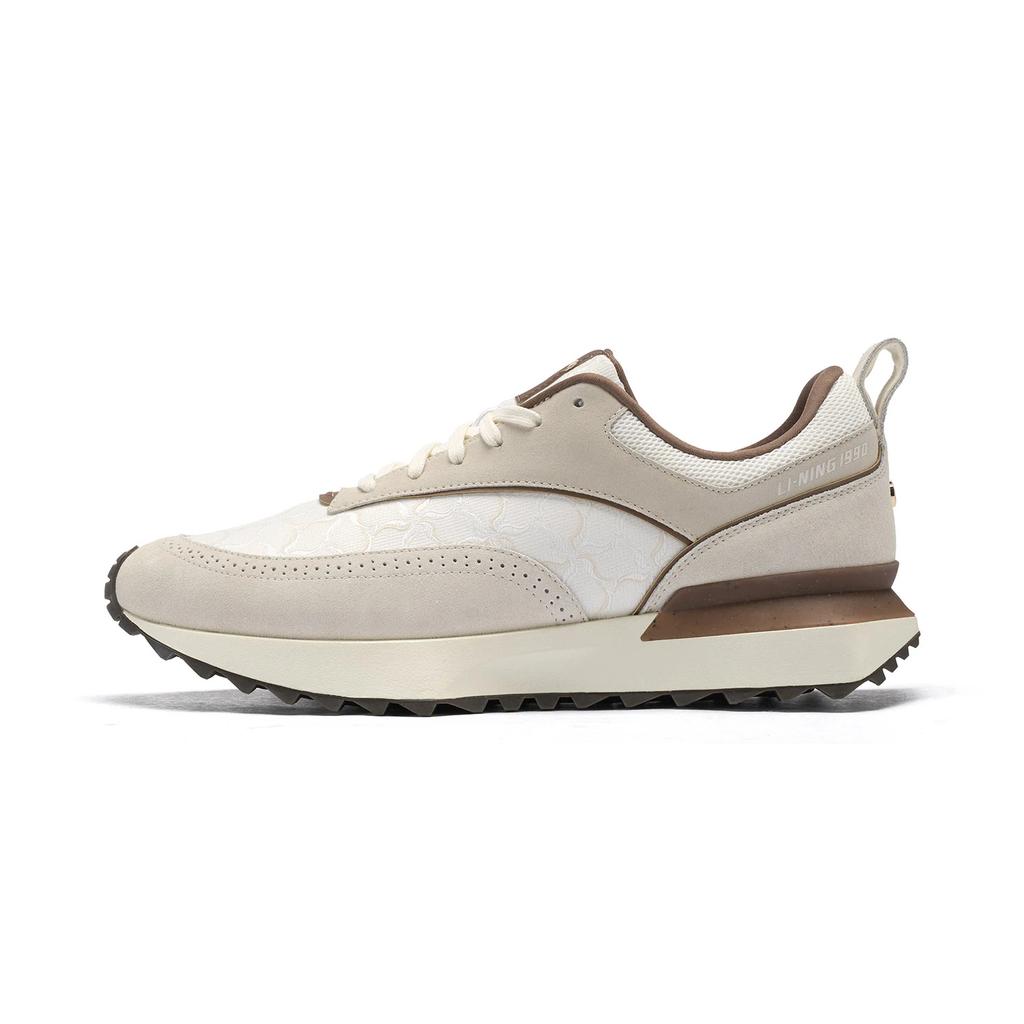 Li-Ning Casual Shoes Men's Low-top Ecru