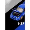 1/32 Subaru Impreza WRX STI Alloy Sports Car Model Diecasts Metal Racing Vehicles Car Model Simulation Sound Light Kids Toy Gift