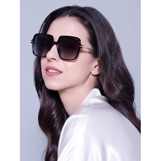 Intellilens Oversized Butterfly UV Protection Sunglasses For Women | Goggles for Women (57-22-142)