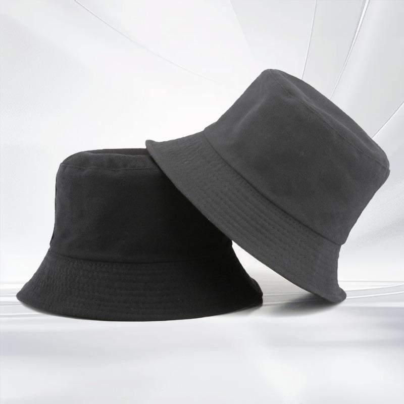 Double-sided Bucket Hat Embroidered Casual Versatile Basin Hat Summer Sun Protection Sun Hat Couple Hat Tide