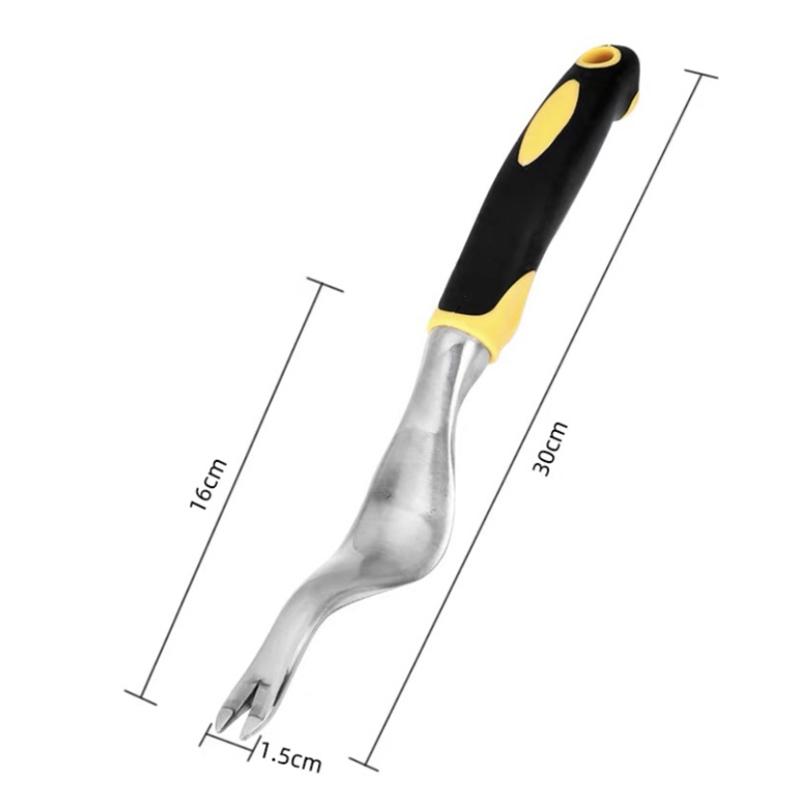 Hand Held Weeding Tool Stainless Steel Shovel Weeder For Garden Farmland Transplanting And Weed Removal