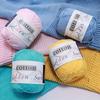 100% Cotton Yarn for Crocheting and Knitting, Medium-Weight DIY Craft Yarn for Sweaters,Scarves,Hats,Gloves - 50g/170m Per Skein
