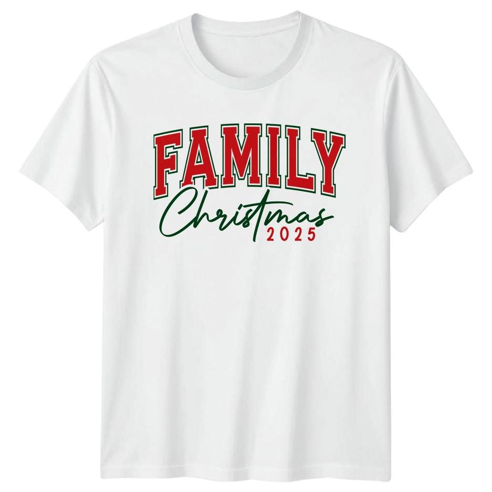 Family Christmas 2025 Holidays Tee Unisex Unisex Graphic Unisex TShirt S