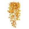 Faux Maple Leaves for Autumn Decor 5?Fork Artificial Leaf Hanging Vine, Fake Foliage Wall Autumnal Festivals Plant, Simulated Greenery Vine