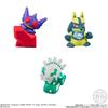 BANDAI Pokemon Kids Mega Mewtwo X Mega Mewtwo Y Chewing Gum Candy Toys Set of & [Box 21]