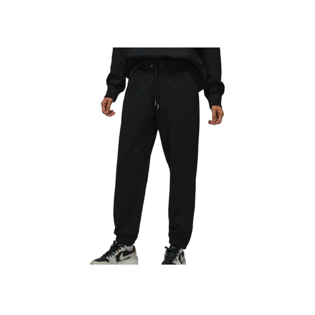 Jordan Flight Fleece FW24 Soft Loose Fit Drawstring Knit Joggers Women Joggers Black HJ1327-010 XS