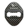 Haoshilianfa Compatible for Daihatsu Door Striker Cover Door Lock Cover Stainless Steel Cover Easy Installation Metallic Set of 4
