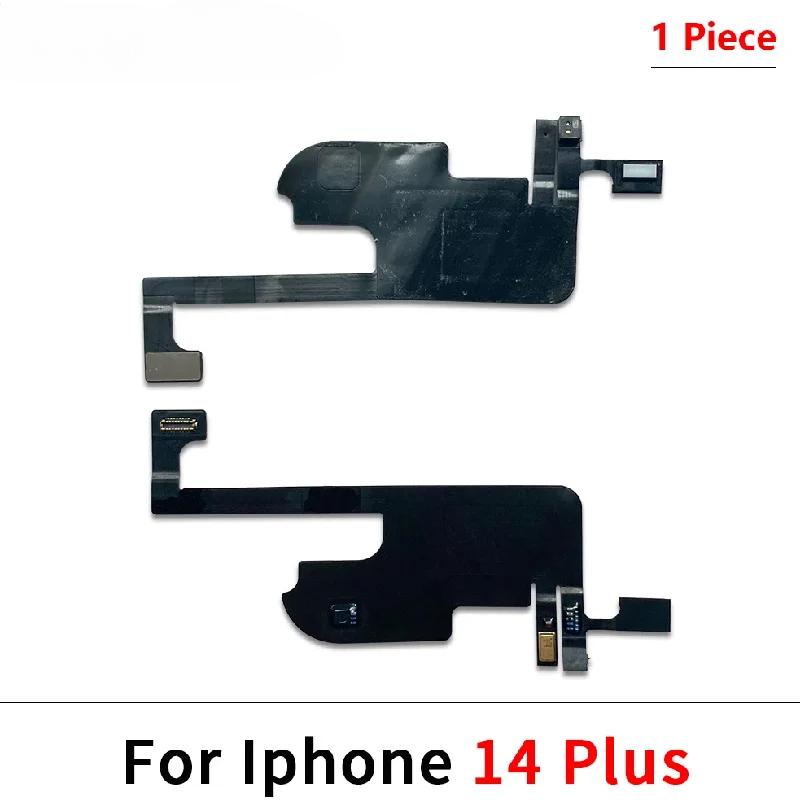 Front Ear Earpiece Speaker Proximity Light Sensor Flex Ribbon Cable for iPhone 13-16 PM with Mic Ear Speaker Ribbon Repair Parts