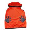 Giacca Visibilità Regolabile per Cuccioli, Abbigliamento Fluorescente Riflettente per Animali Domestici per Passeggiate Notturne