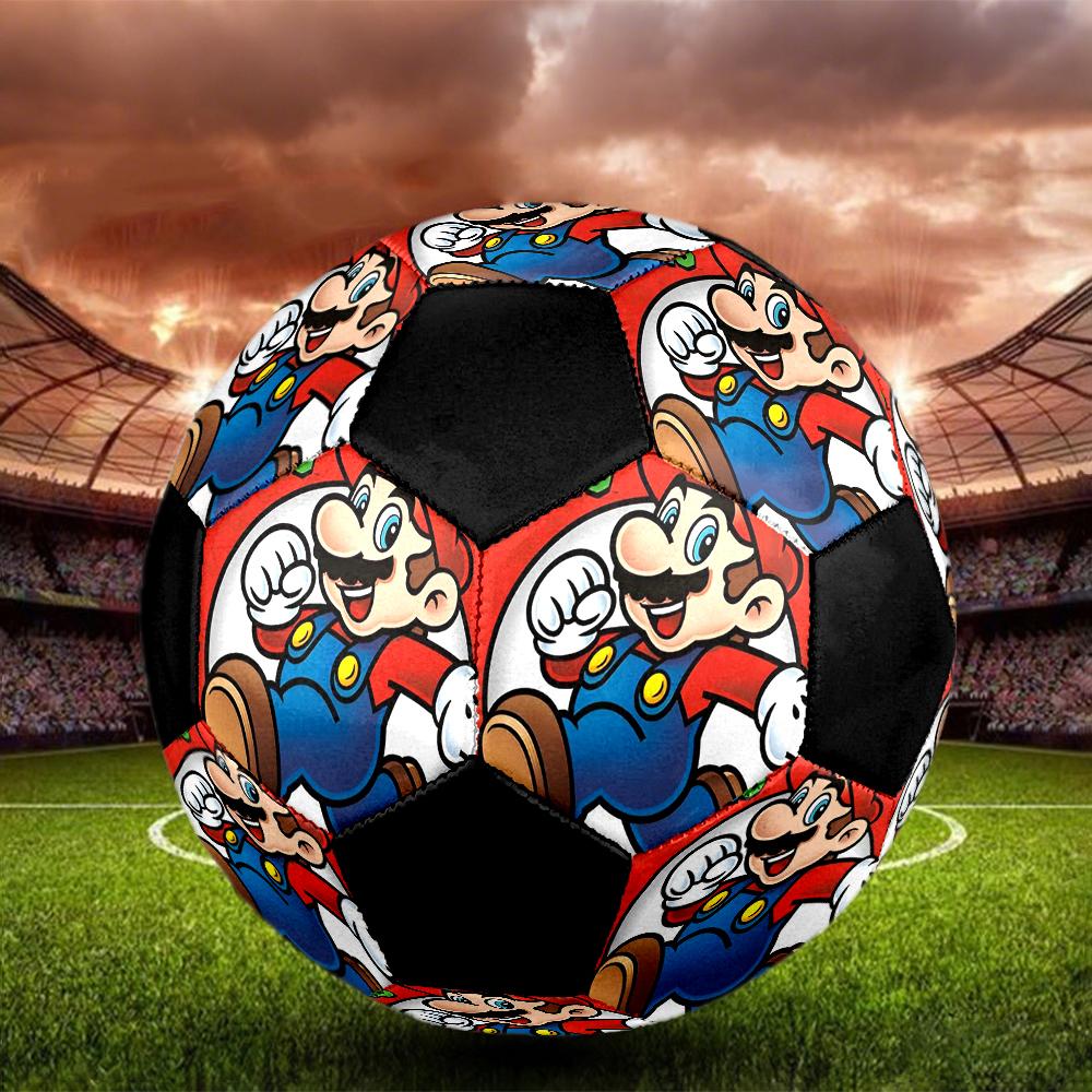 Mario Theme Size 5 Soccer Ball, Suitable for Both Indoor and Outdoor Matches, a Gift Suitable for Everyone.
