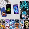 LO37 Dragon Ball Goku Soft Shell Phone Case for Redmi Note 10 11 12 Pro Max 10S 10C 10T 11A 11S 12S 12C
