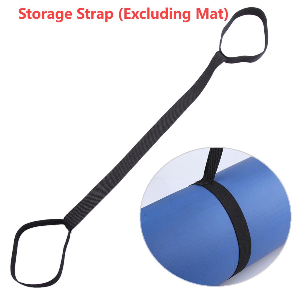 

Yoga Mat Anti-skid Sports Fitness EVA 1/0.6CM Thick Fitness Yoga Mat for Exercise Yoga and Pilates Gymnastics Mat with Bandage