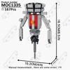 MOOXI Animeserie Skibidi Toalett Figurer Monitorfolk Lydmann Byggeklosser Modell MOC Kloss DIY Montessori Leke Barnegaver