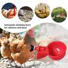6-24Pcs Poultry Drinking Bowl Feeder Automatic Chicken Drinker Cup Kit Farm Animal Drinking Water Feeder Chick Coop Accessories