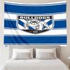 Bulldogs Team Crest Design Tapestry Room Decoration Wall Hanging for Living Room Bedroom, dormitory, Birthday and Christmas gifts