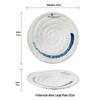 ZISIZ Irregular Spiral Serving Plate