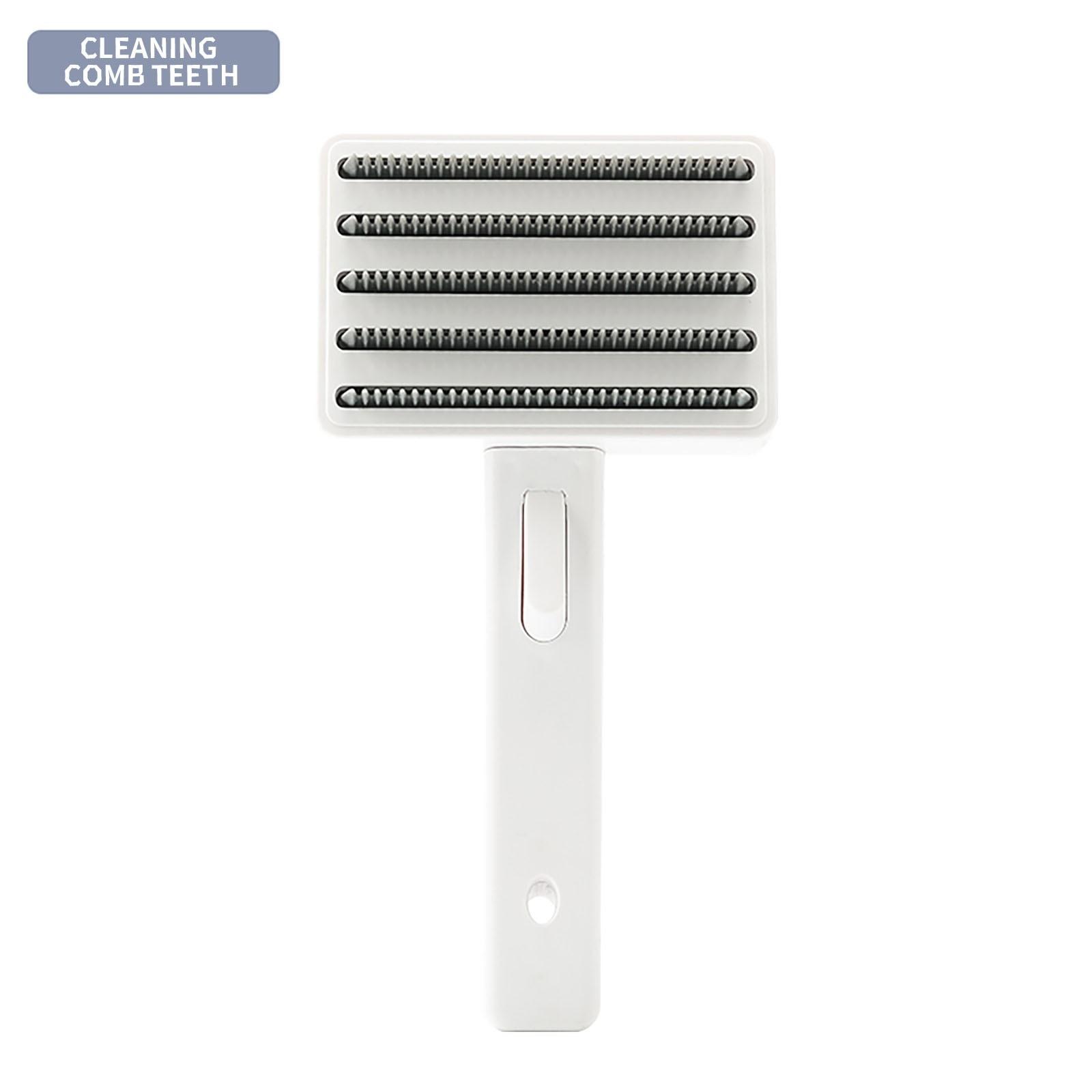 

Гребень с густыми зубцами для домашних кошек и собак, чудесный гребень для удаления шерсти для домашних животных, легкий гребень для удаления шерсти One Size