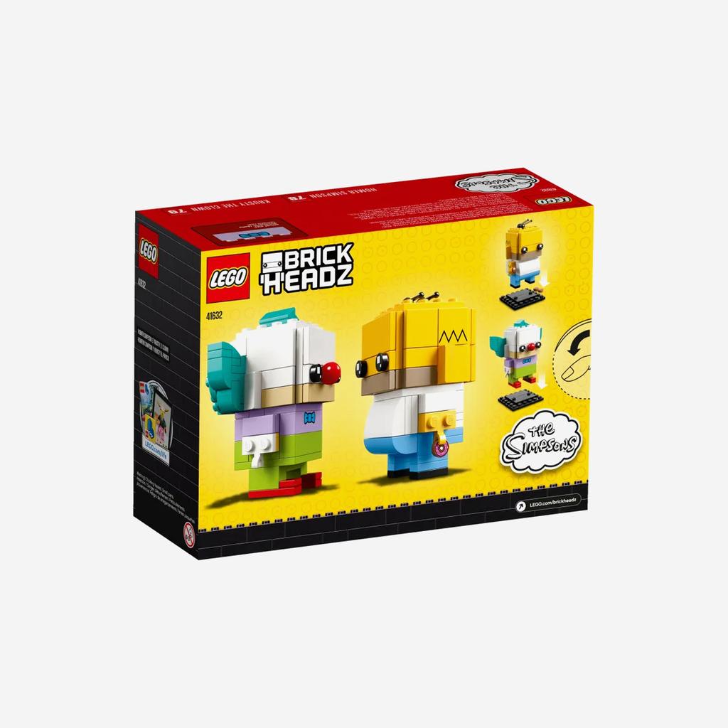 Lego Brickheadz Homer Simpson & Krusty the Clown