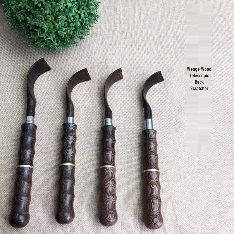 Chicken Wing Wood Telescopic Back Scratcher