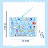 Candy Color 26 Key Fidget Keyboard Keychain Cartoon Animal Stress Relief Keycap Clicker Hand Relax Toy Bag Pendant Party Favor
