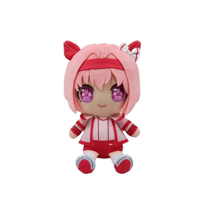 Новая Плюшевая кукла Агнес Тахион 20 см из аниме Uma Musume Pretty Girl с розовыми волосами, мягкая игрушка для ребенка, подарок на день рождения