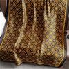 Fashion plaid luxury scarf women's goods new silk scarf long large size travel shawl sun protection