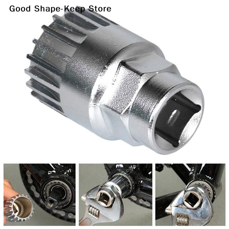 Comprehensive Bike Maintenance Tool Kit with Chain Cutter, Bottom Bearing Remover, Freewheel Extractor, and Crank Pull-off