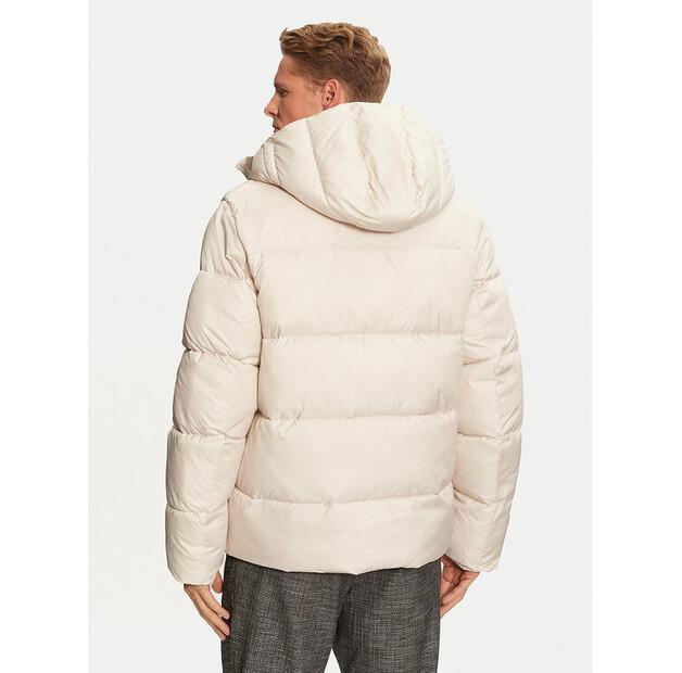 Winter Jacket Calvin Klein K10K113476 Beige, Standard Fit