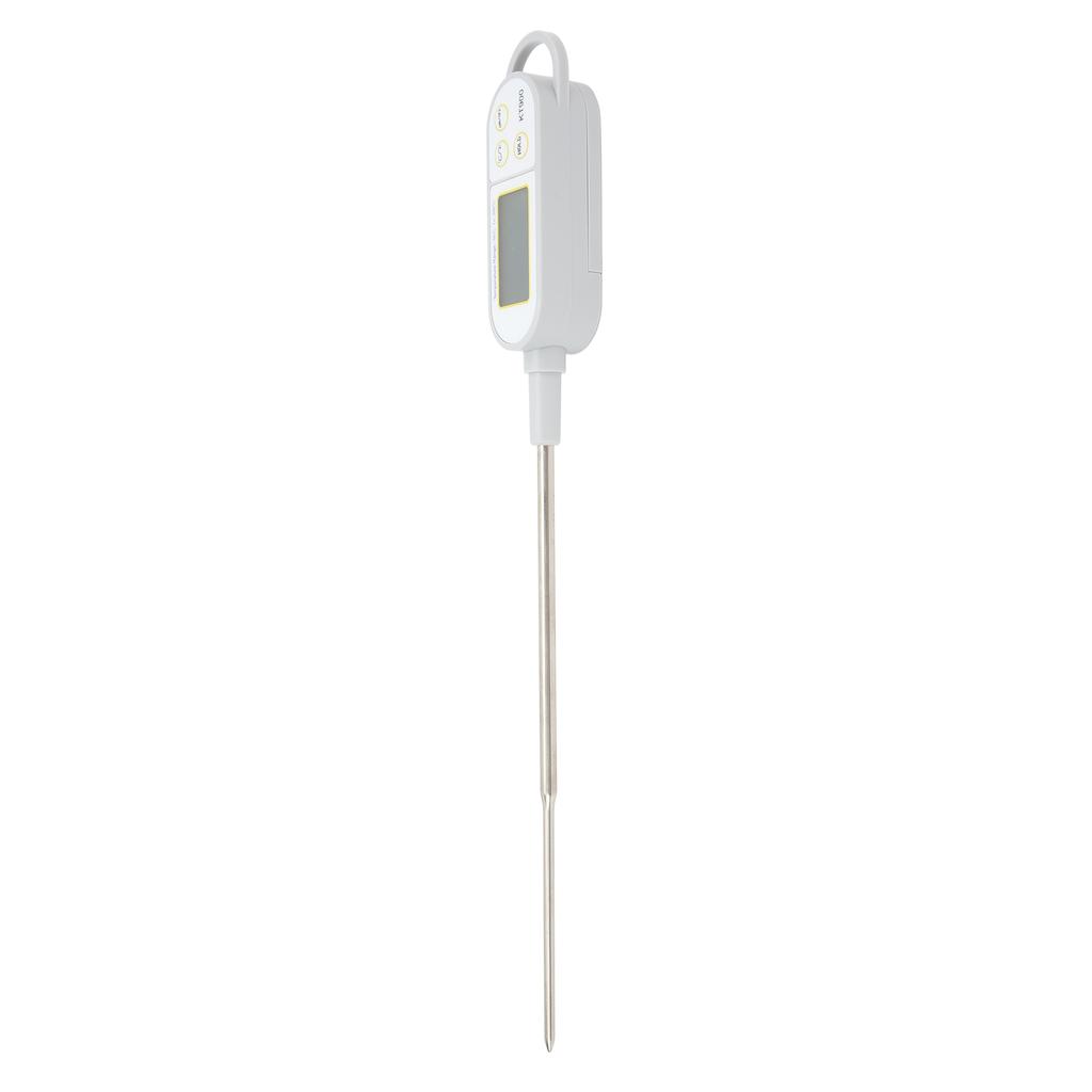 Food Thermometer IPX6 Waterproof Data Lockable Probe Thermometer for Meat Grill Oven ‑50 To 500 Degrees C