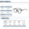 Fashion Women Square Japanese Style Optical Myopia Glasses Blue Ray Photochromic Gray Vision Care Eyeglasses