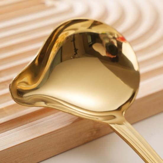 כף שמן מנירוסטה קלה לניקוי לא מזיקה מסננת שמן בית מסעדה מלון מטבח כלי לטפטוף שמן