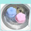 Sac Filtre Durable pour Machine à Laver en Forme de Prune Bleu et Rose Facile à Nettoyer