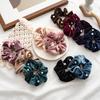 Bohemia Star Large Hair Rings Scrunchies Vintage Flocked Elastic Hairband Trendy Hair Ropes Headbands Hair Accessories For Women Headwear