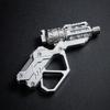EDC QT-3000 Revolver Flip Push Slider Gun Telescopic Folding Decompression Fidget Spinner Stress Relief Metal Fingertip Gyro Toy