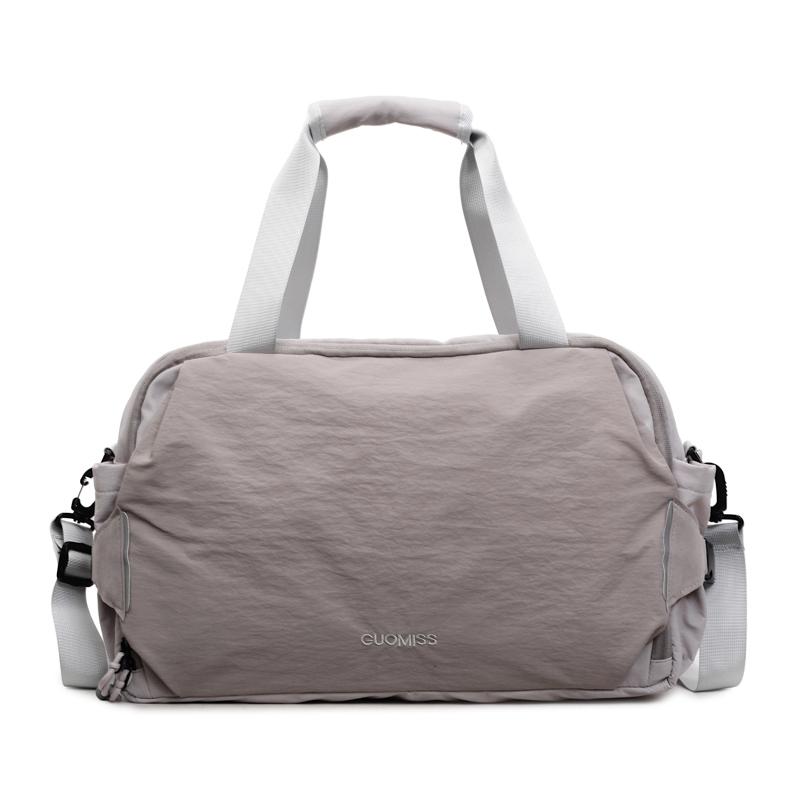 Compact Travel Duffel Bag with Adjustable Shoulder Strap Multiple Pockets Lightweight Weekender Bag