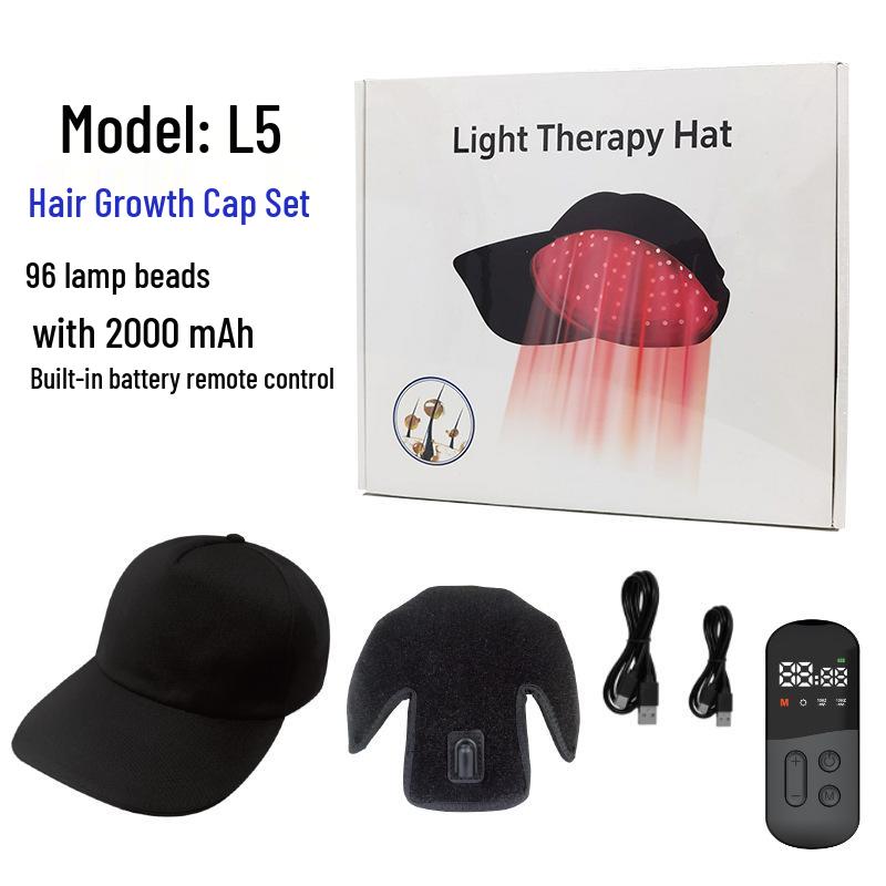 Infrared Hair Growth Cap with 180 LEDs for Scalp Nourishment