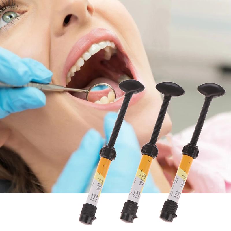 Materiały stomatologiczne Dentysta Uniwersalny Nano Hybrydowy Kompozyt Światłoutwardzalny Żywica Płynna Całkowicie Wytrawiający Klej