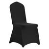 30PCS Black Stretch Spandex Folding Chair Covers, Universal Fitted Chair Cover, Removable Washable Protective Slipcovers, for Wedding, Holiday,