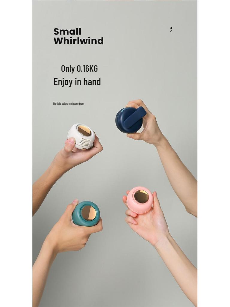 Portable USB Mini Fan Clip for Collar or Waist – Little Whirlwind MF019
